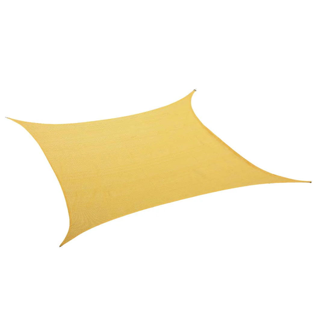 Mountview Sun Shade Sail Cloth Canopy Sand 180 - Nurns