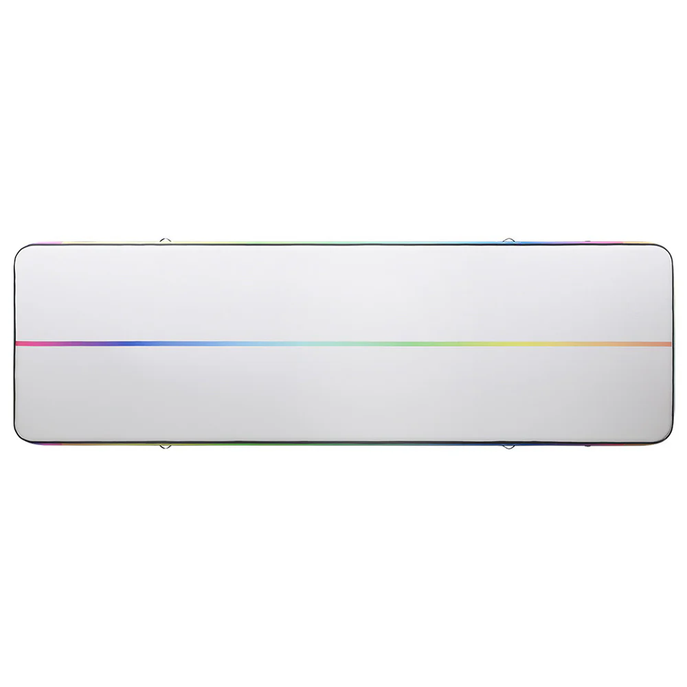 Everfit 6M Air Track Mat Inflatable Gymnastics Tumbling Mat W/ Pump Colourful - Nurns