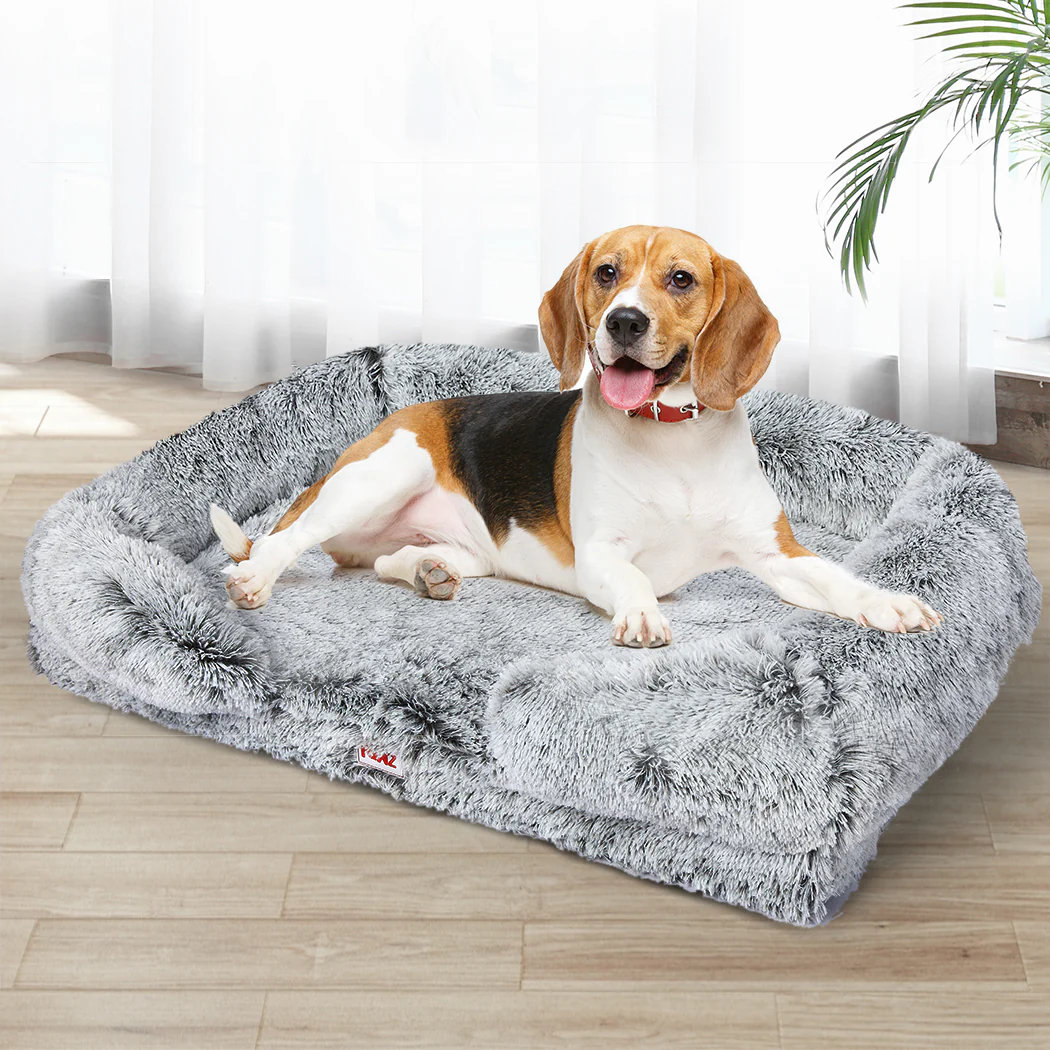 MEDIUM Dog Beds Pet Orthopedic Sofa - Grey - Nurns