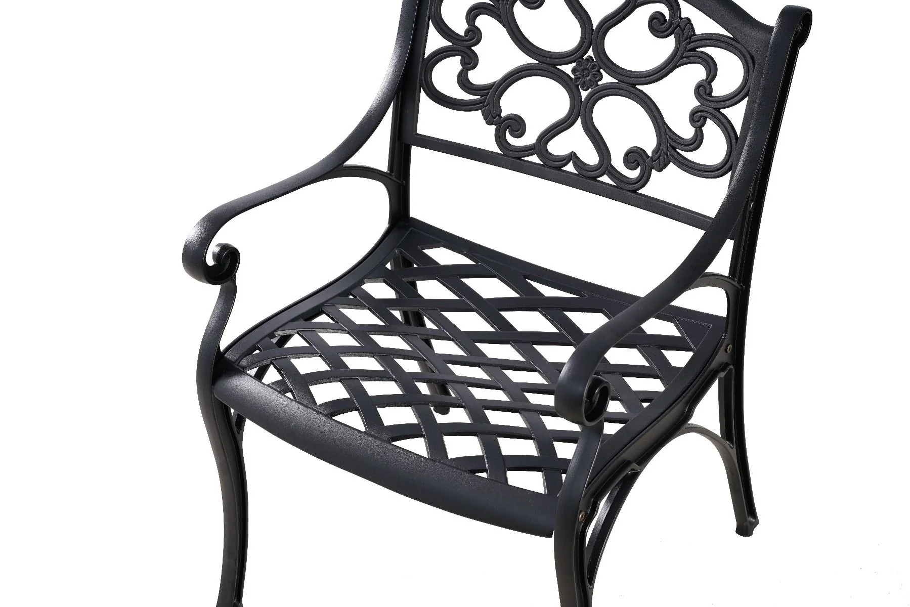 Lydia Aluminium Chair - Black - Nurns