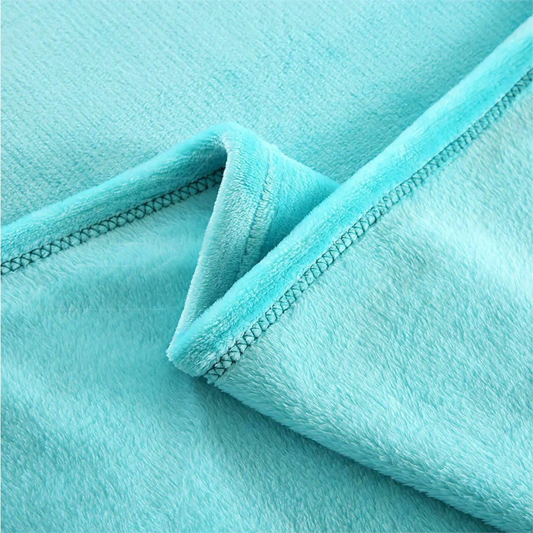 Waylon Throw Ultra-Soft Blanket 320gsm 220x160cm Warm - Teal - Nurns
