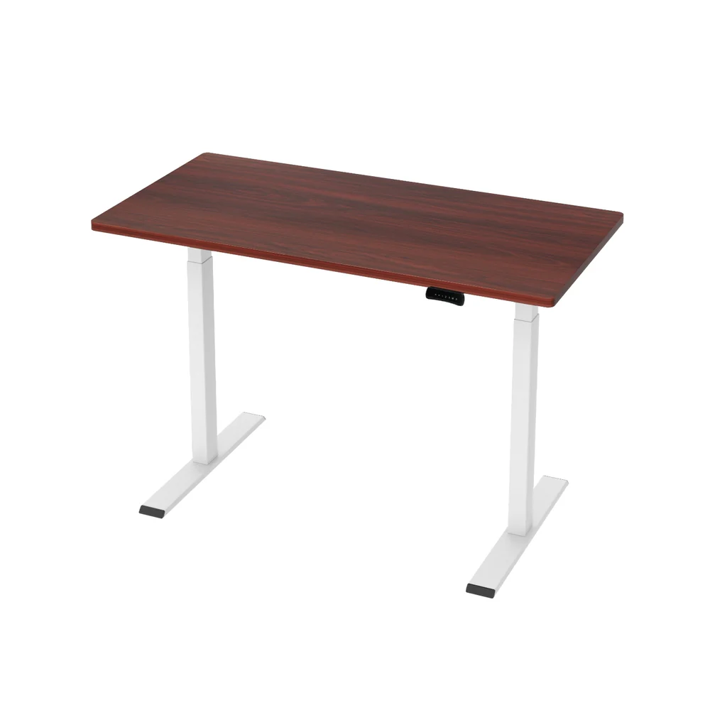 Artiss Standing Desk Motorised Dual Motor 120cm Walnut - Nurns