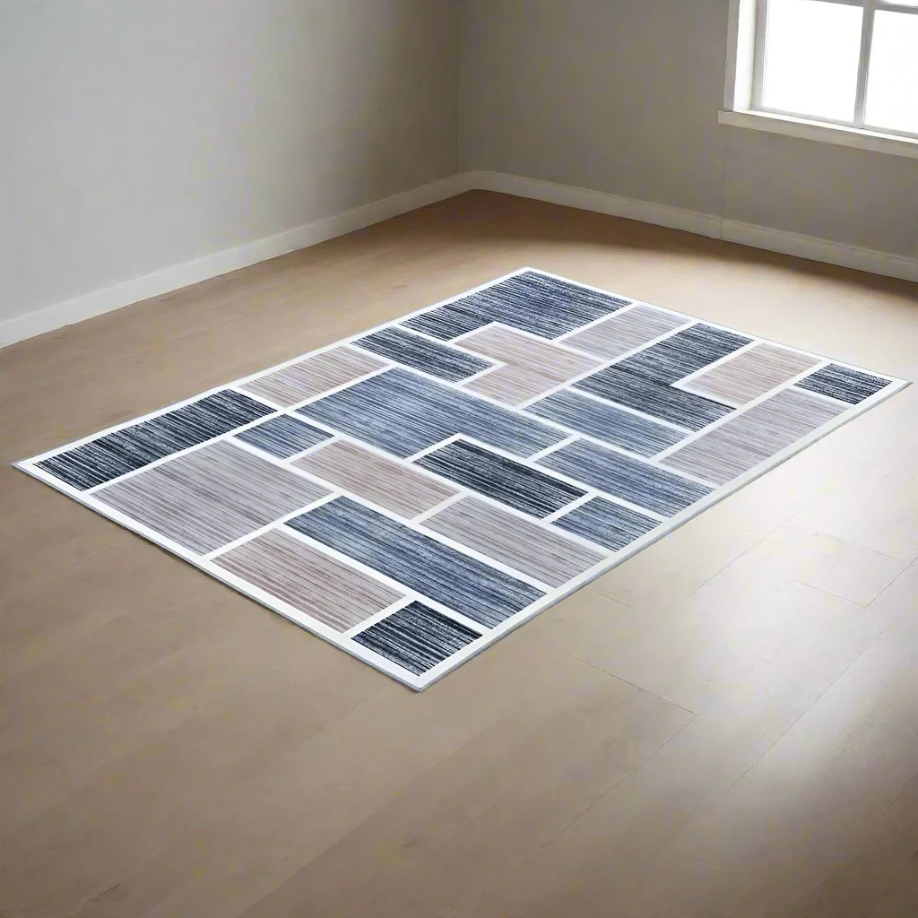 Sara 200x290 Floor Rugs Short Pile Area Rug Large Modern Carpet Soft - Nurns