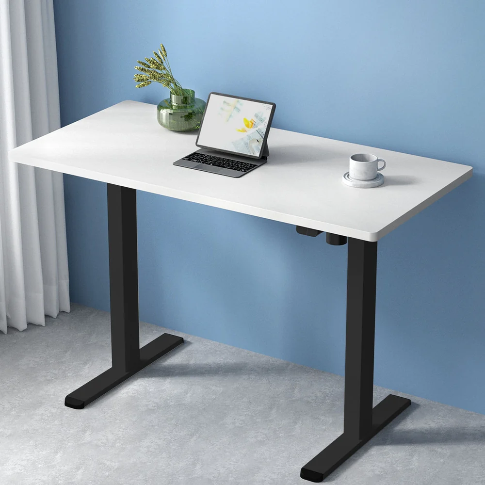 Artiss Standing Desk Motorised White 120cm - Nurns