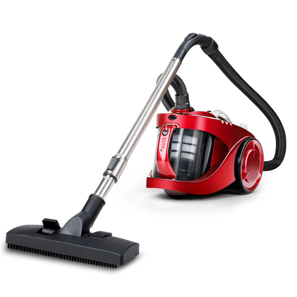 Devanti 2200W Bagless Vacuum Cleaner Red - Nurns