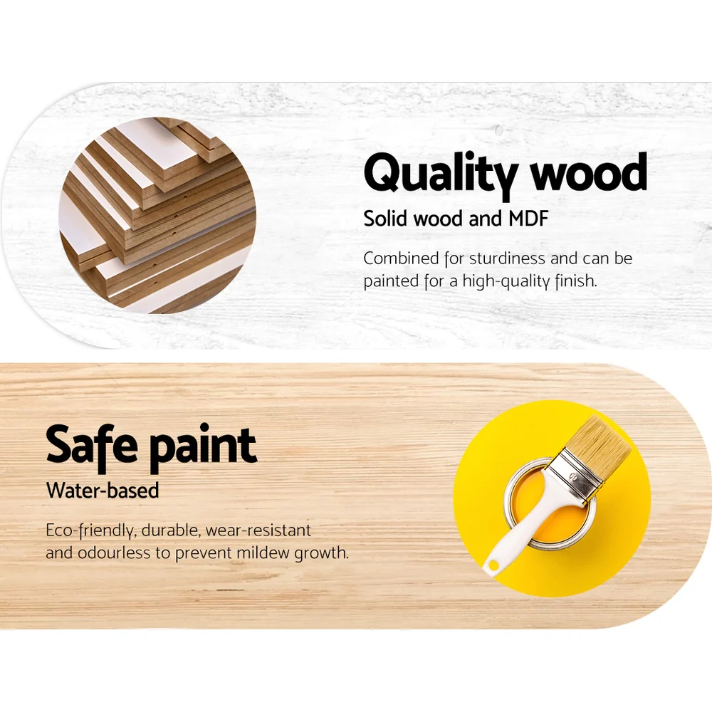 Kids Kitchen Set Pretend Play Food Sets Childrens Utensils Toys Black - Nurns