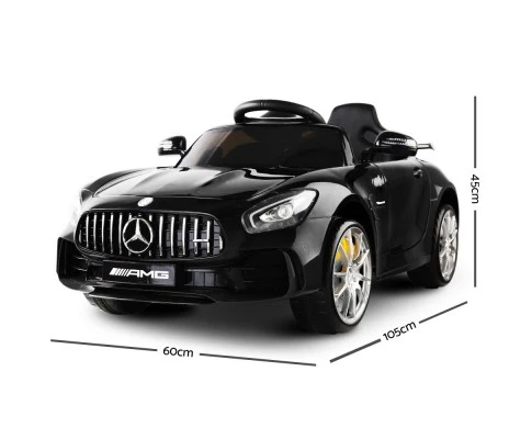 Kids Ride on Car Mercedes-Benz AMG GT R Electric - Black - Nurns