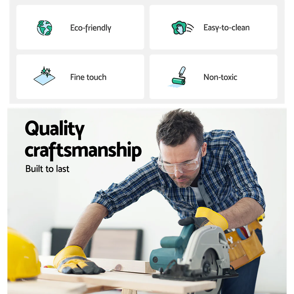 Artiss Standing Desk Top Walnut 140cm - Nurns