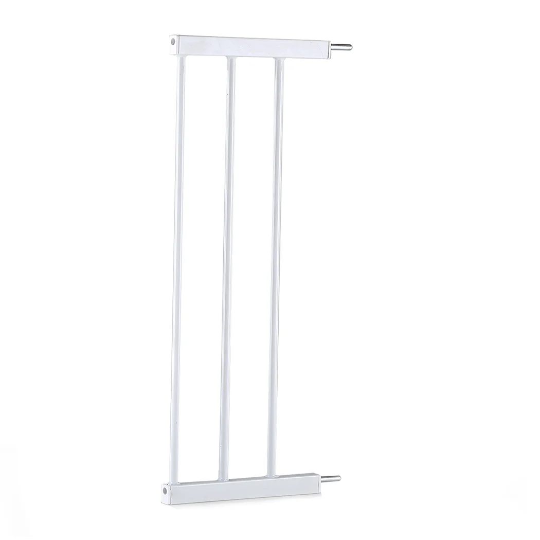 Baby Kids Safety Security Gate Stair Barrier Doors Extension Panels 20cm White - Nurns