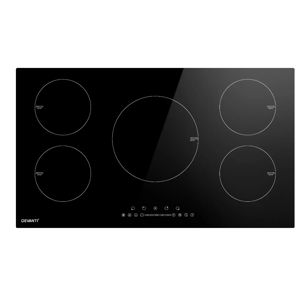 Devanti Induction Cooktop 90cm Electric Cooker - Nurns