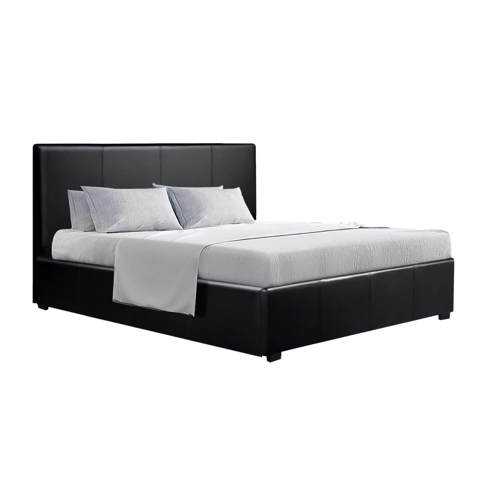 Ruby Bed & Mattress Package - Black Queen - Nurns
