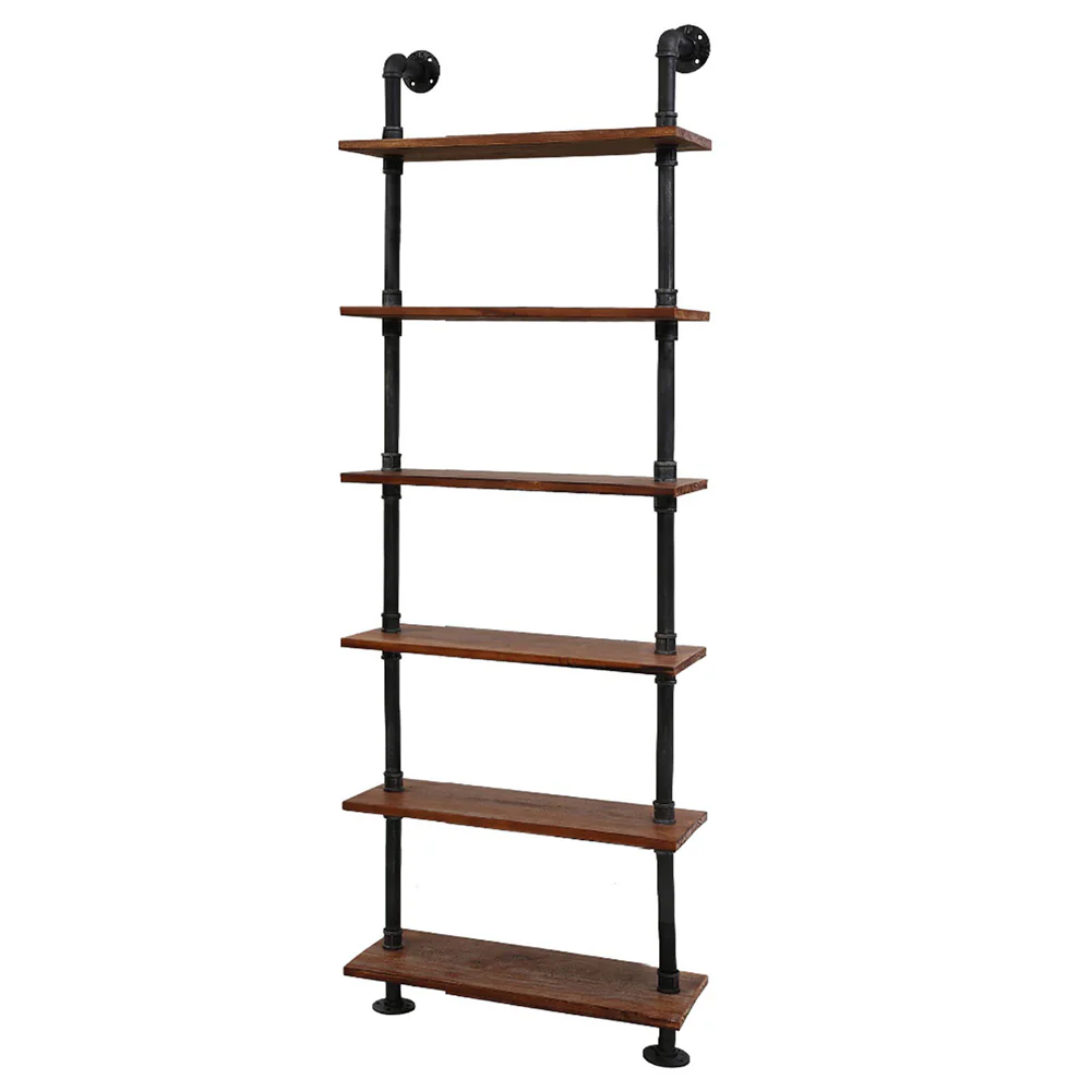 Artiss Floating DIY Pipe Shelf 6 Tiers - Ida - Nurns