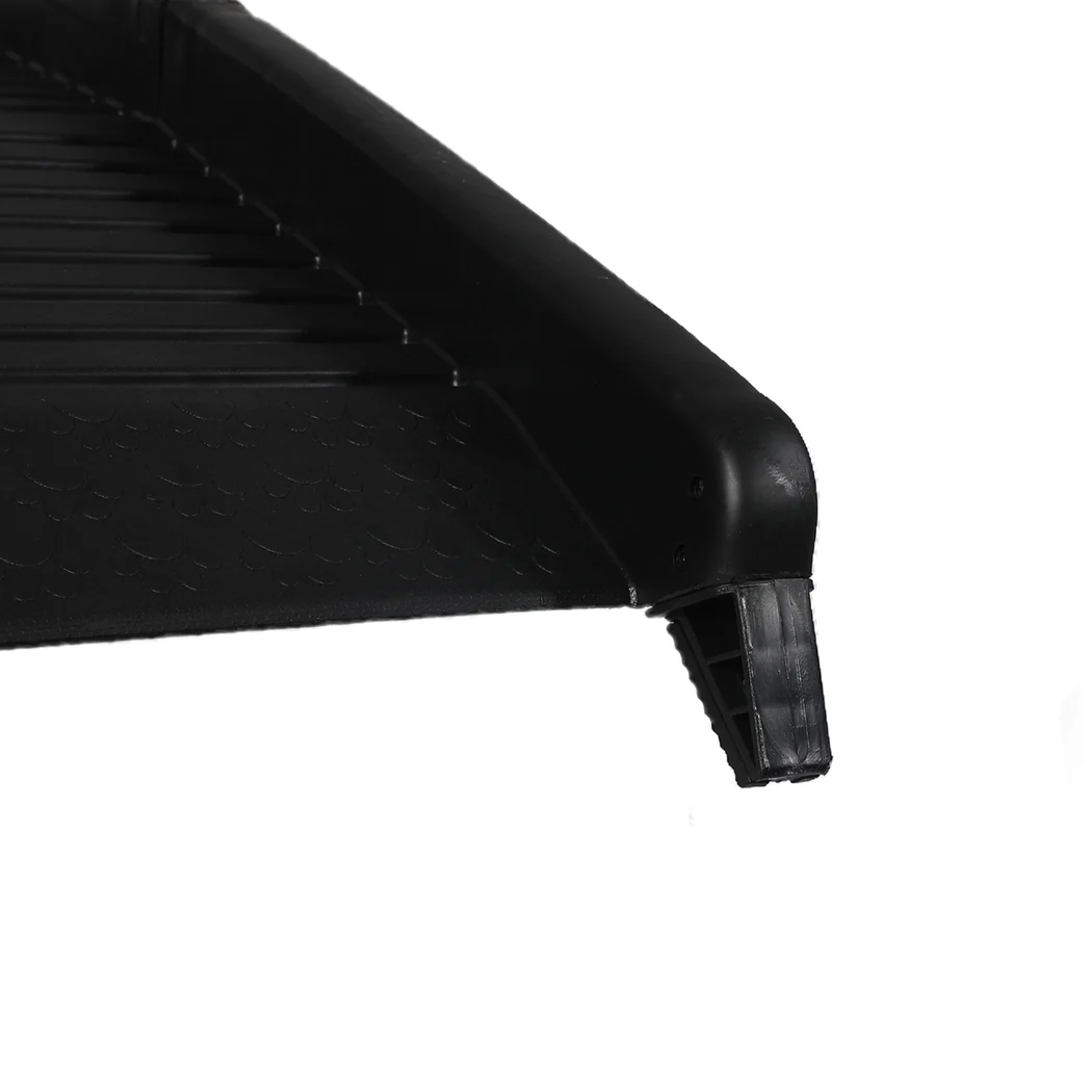 Dog Ramp Pet Car Suv Travel Stair Step Foldable Portable Lightweight Ladder - Black - Nurns