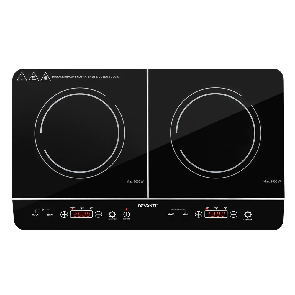 Devanti Induction Cooktop 60cm Portable Cooker - Nurns