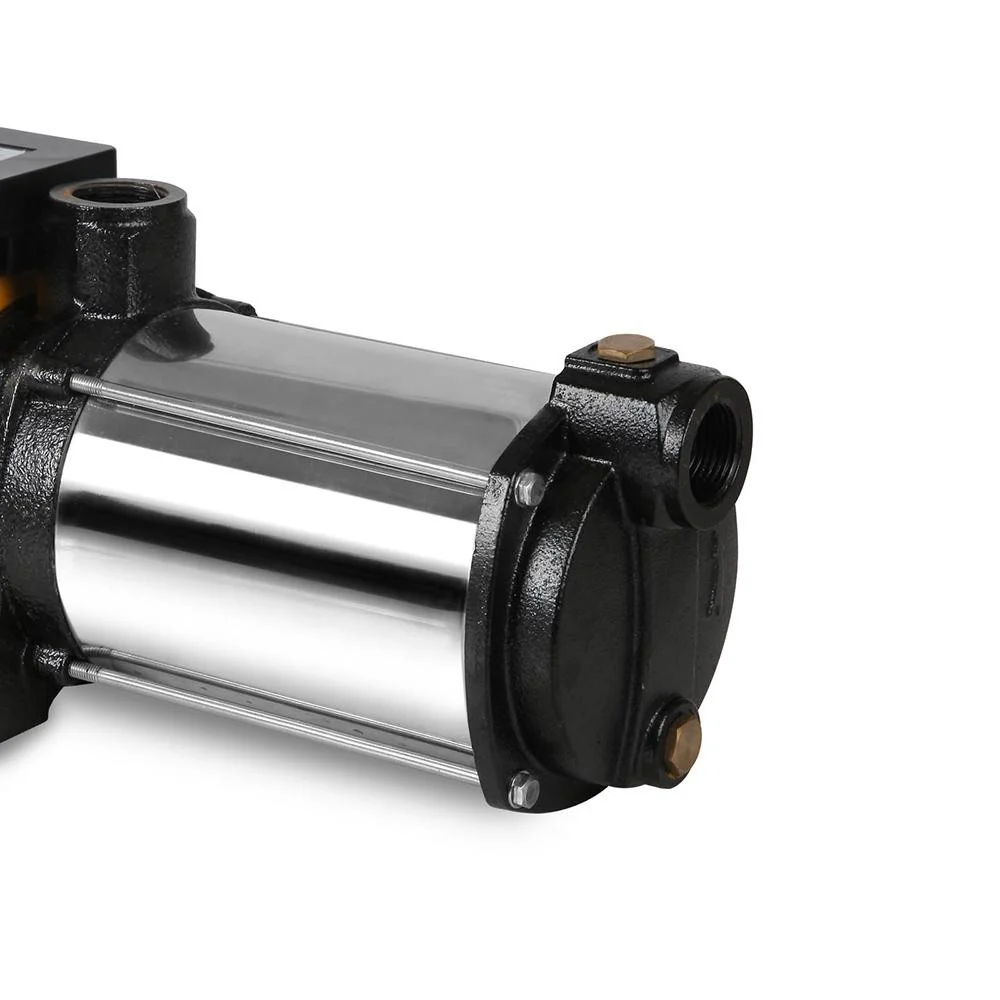 Garden Water Pump High Pressure 2500W 5-Stage Tank Irrigation - Black - Nurns