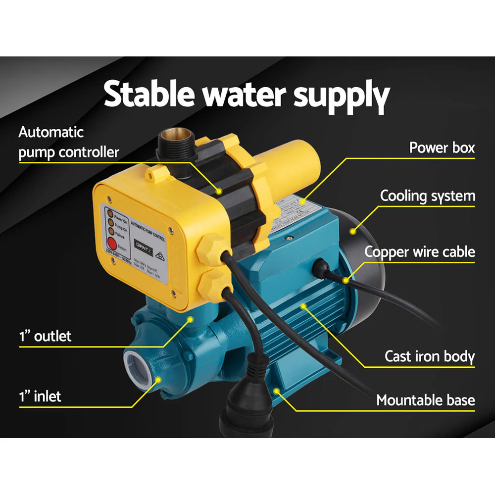 Peripheral Pump Auto Controller Clean Water Garden Farm Rain Irrigation - Nurns