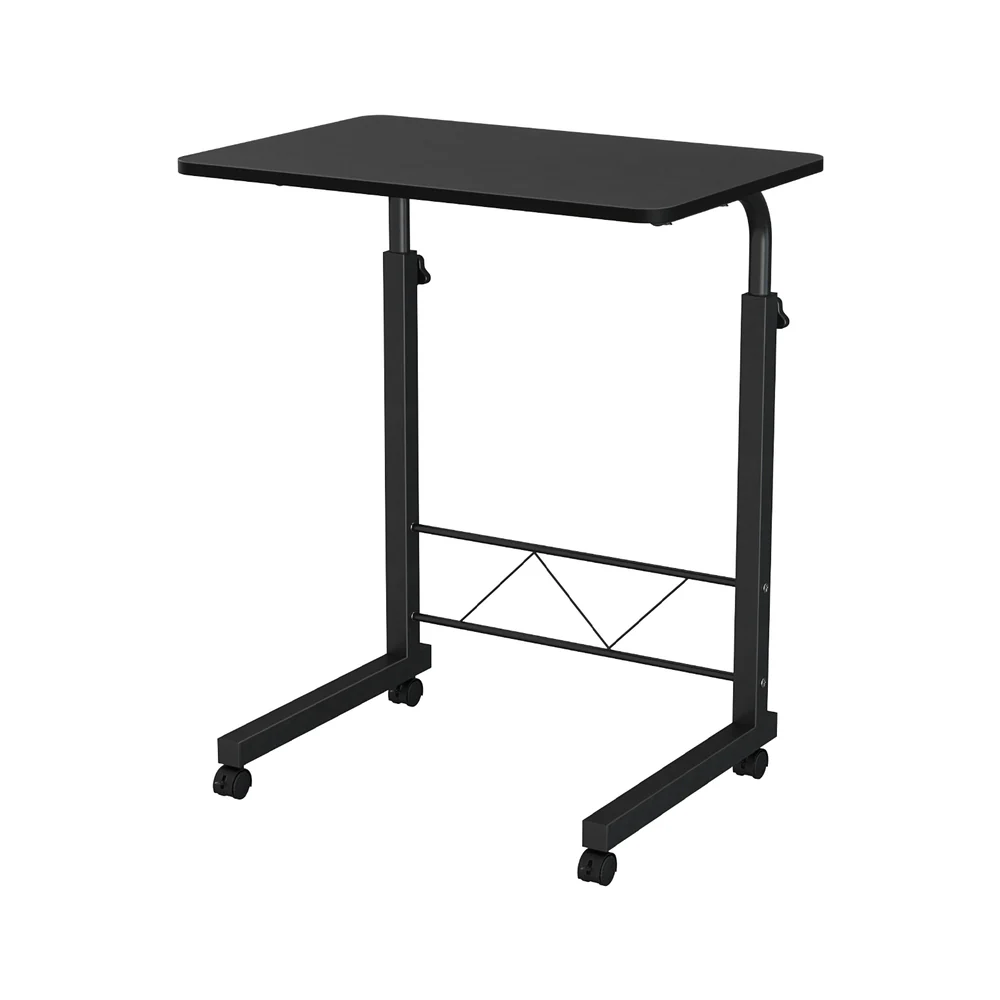 Artiss Laptop Desk Table Adjustable 60cm Black - Nurns