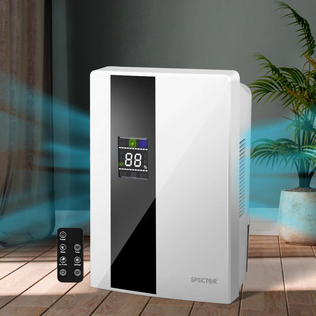 Dehumidifier Air Purifier 2200ml - White - Nurns