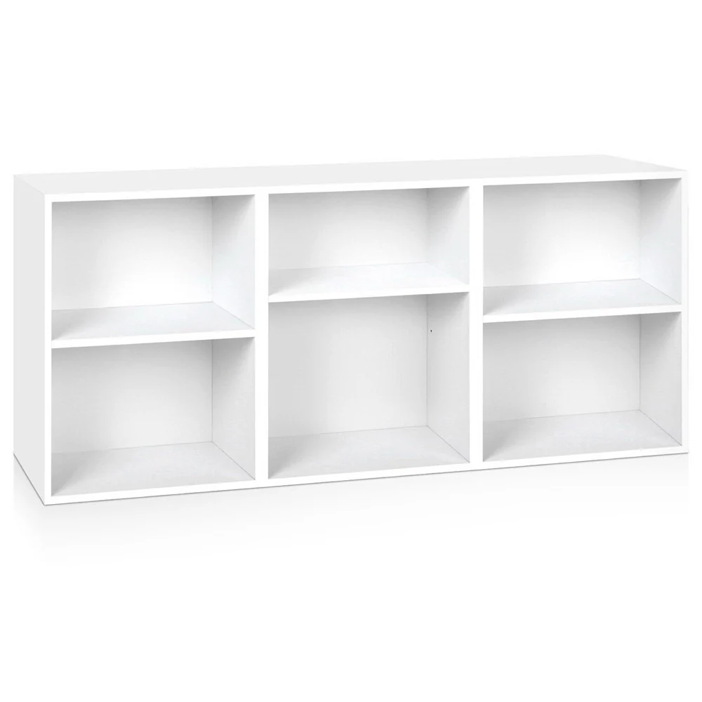 Artiss Bookshelf Set of 3 - Vena White - Nurns