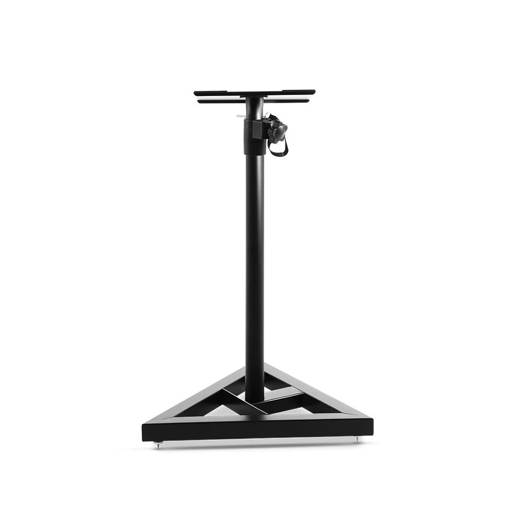 Set of 2 120CM Surround Sound Speaker Stand - Black - Nurns