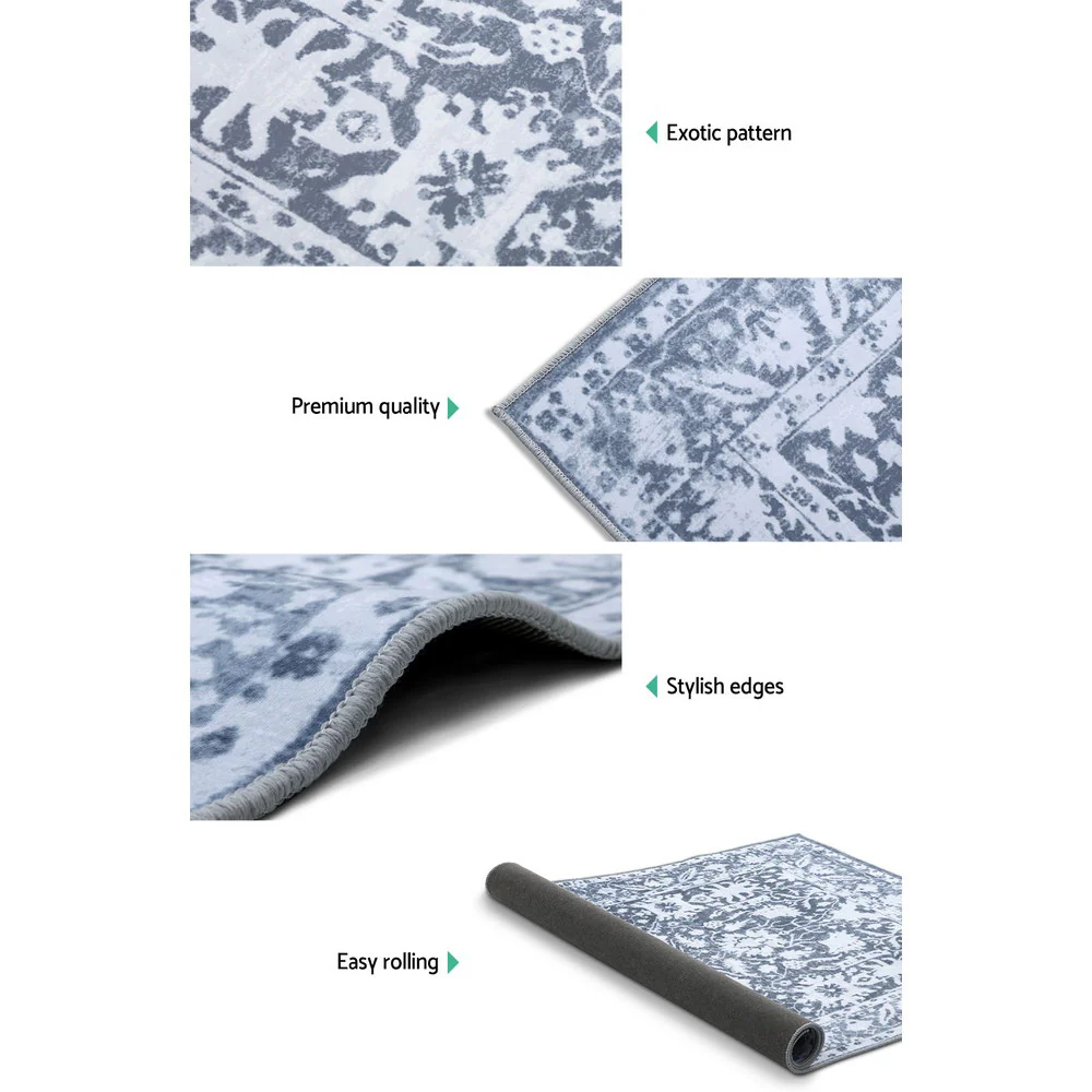 Darienne 200x290 Floor Rugs Bedroom Living Room Rug Large Mat Carpet Short Pile - Nurns