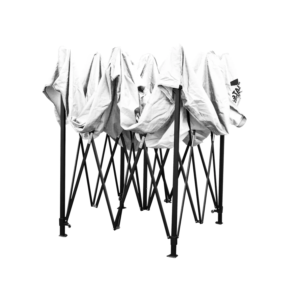 Instahut Gazebo Pop Up Marquee 3x3 Folding Tent Outdoor Camping 500D Oxford - Nurns