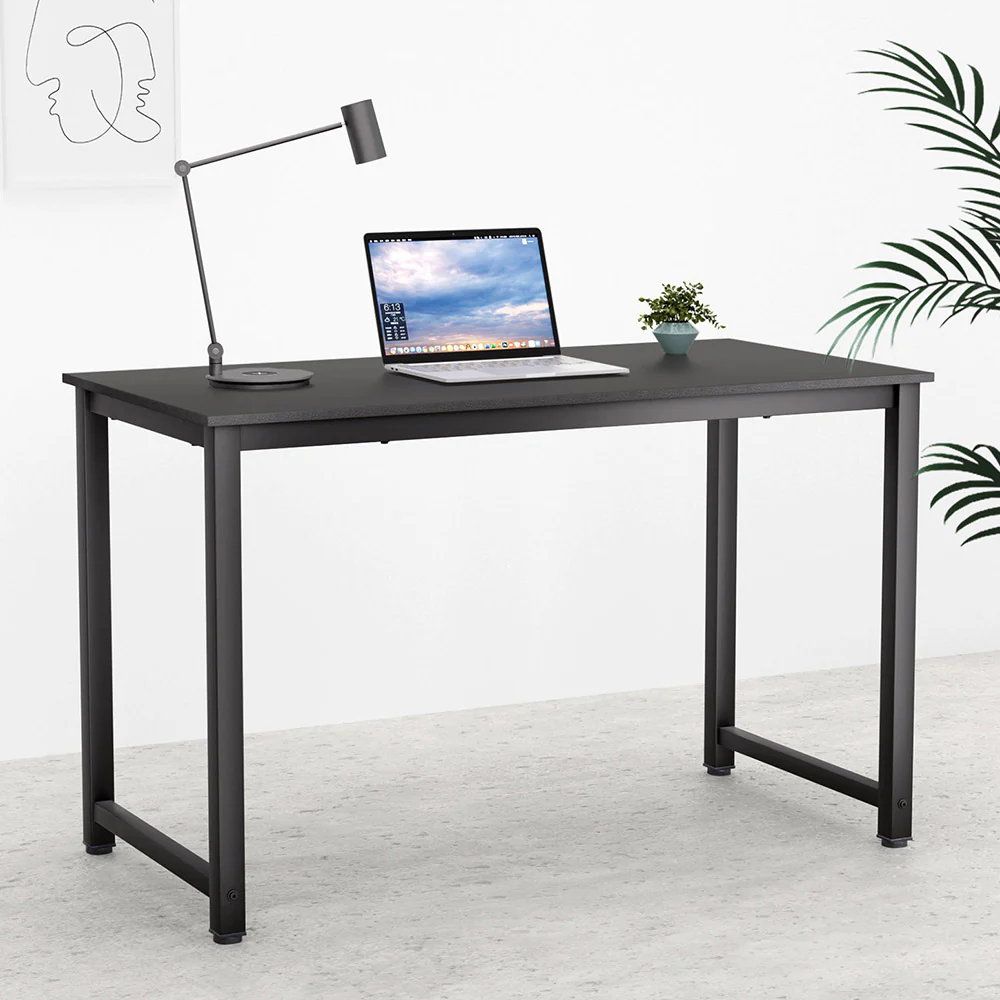 Artiss Computer Desk Home Office Study Table Black 120cm - Nurns