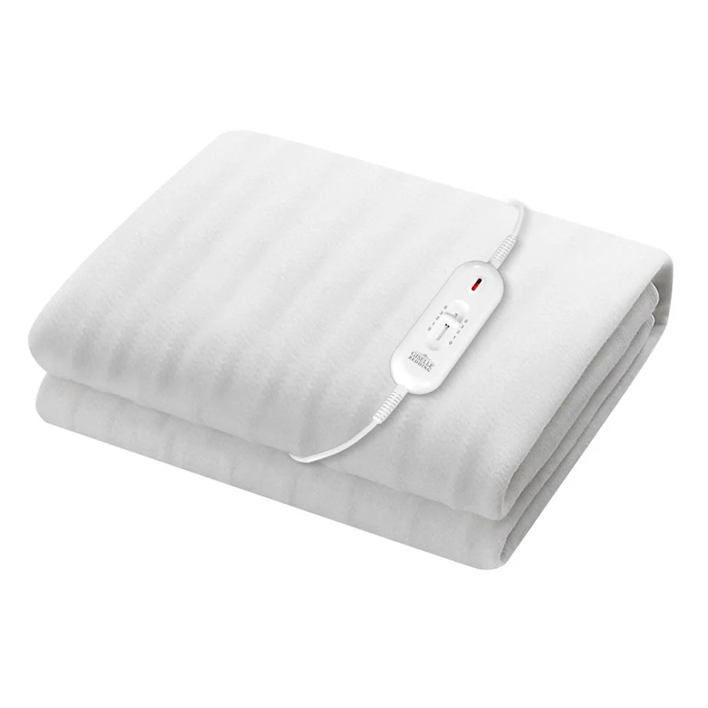 Wilmer Electric Soft Blanket Single Size Polyester - White - Nurns