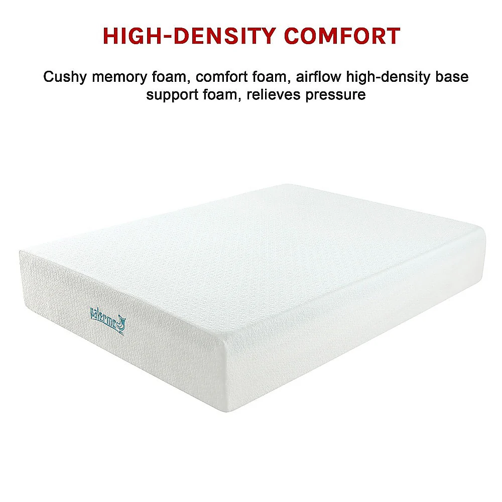 Kairos 30cm Mattress Memory Foam Green Tea Infused - Queen - Nurns