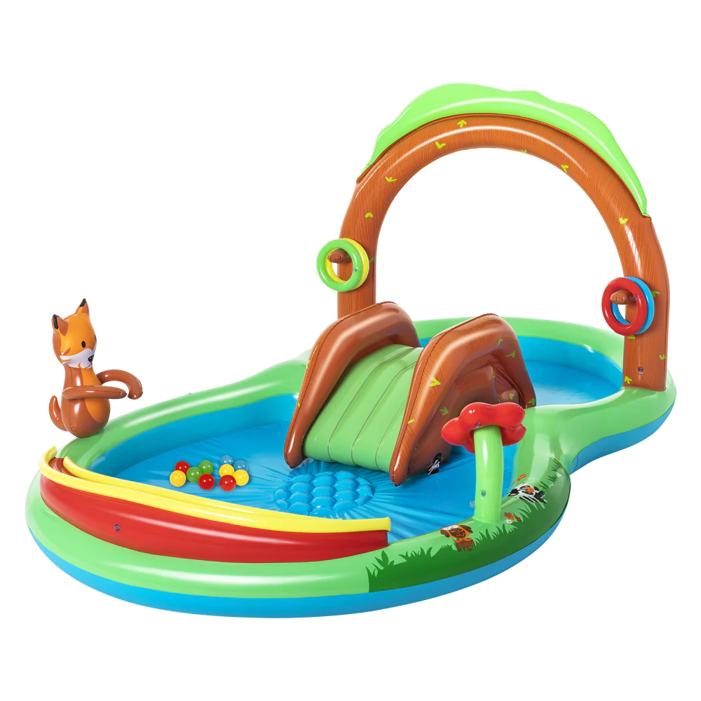 Bestway Kids Pool 295x199x130cm Inflatable Above Ground Swimming Play Pools 111L - Nurns