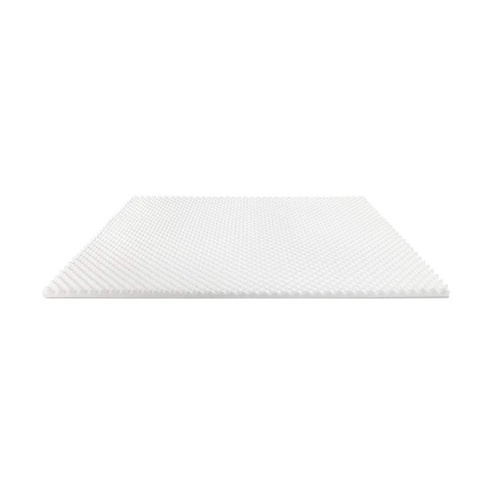 Double Giselle Bedding Foam Mattress Topper Egg Crate 5cm - Nurns