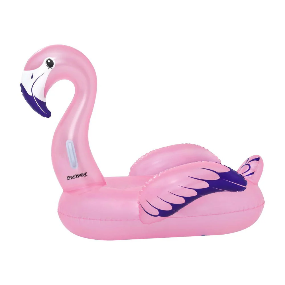 Flamingo Rider Ride On Float Floating Seat Pool Lounger 1.43Mx1.53M - Nurns