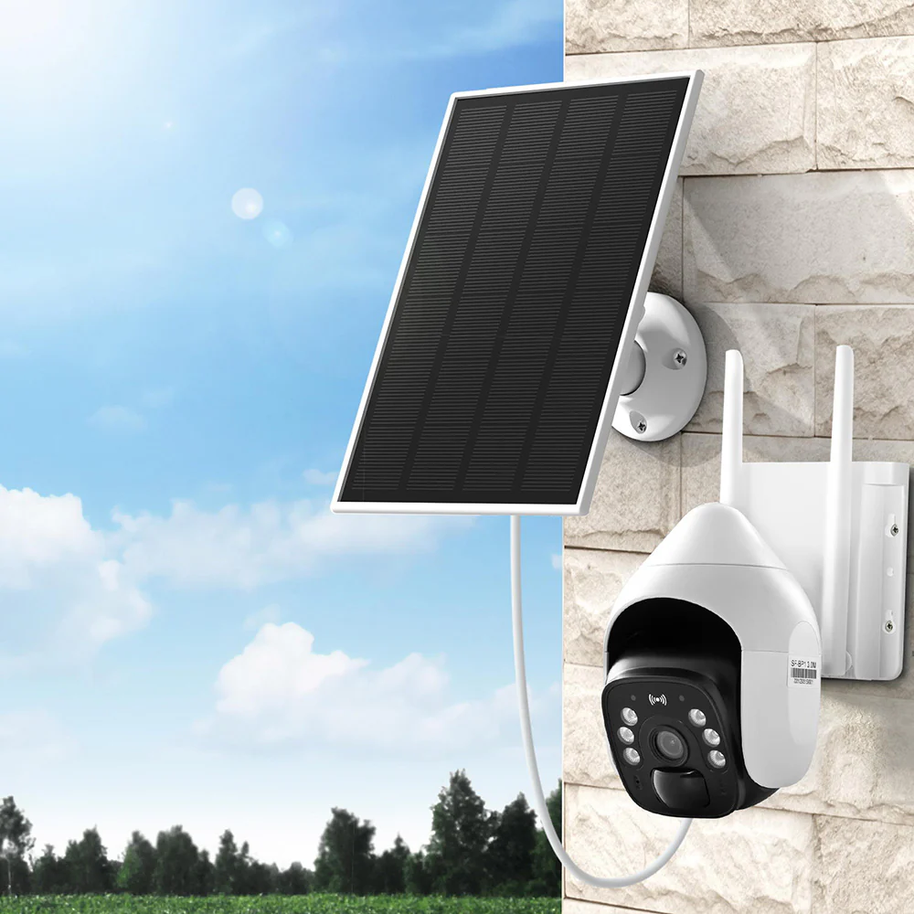UL-tech 3MP Security Camera Solar Panel - Nurns