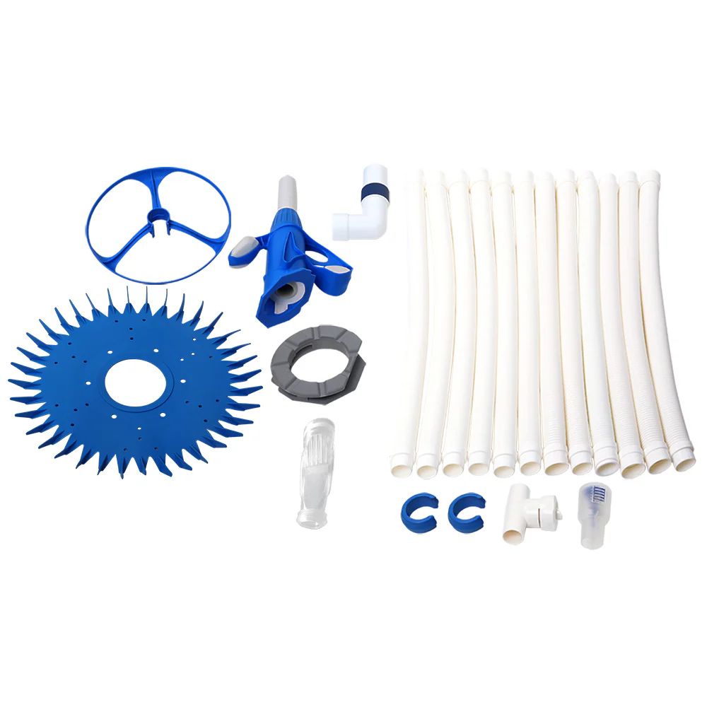 Pool Cleaner Swimming Automatic Floor Climb Wall Pool Vacuum 10M Hose - Nurns