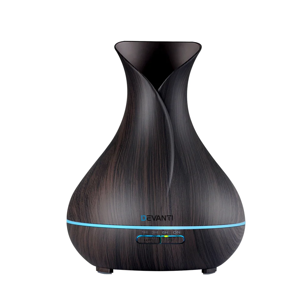 Aroma Diffuser Aromatherapy Dark Wood 400ml - Nurns