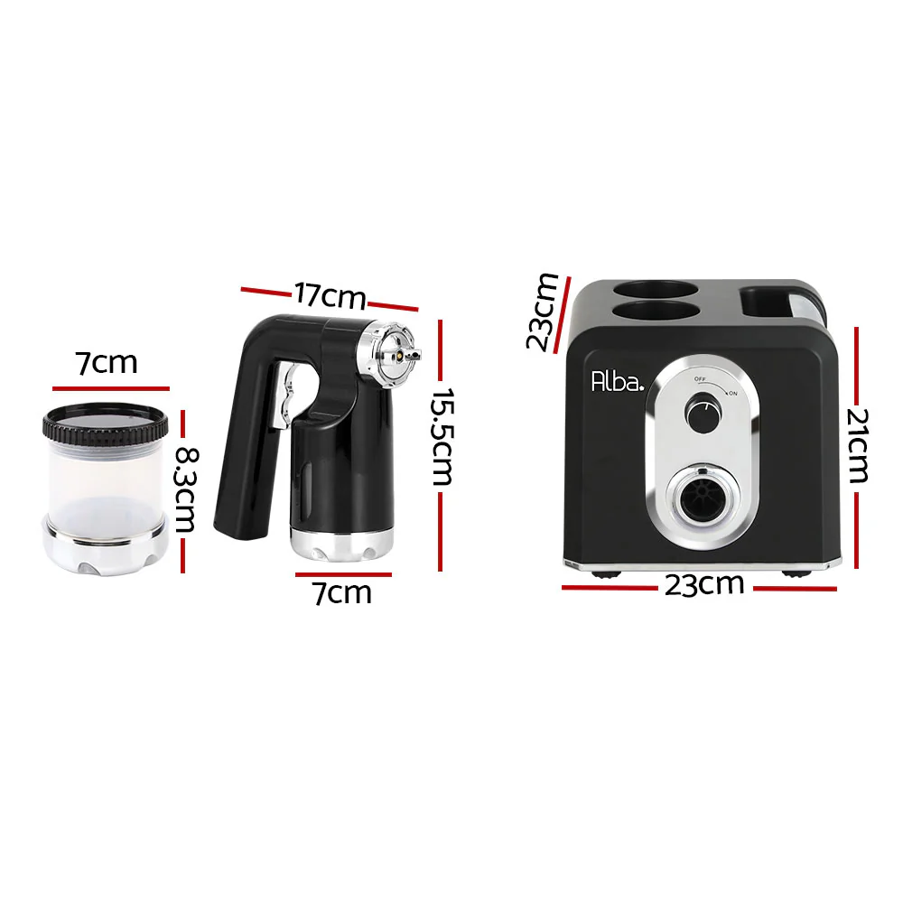 Professional Spray Tan Machine Gun - Black - Nurns