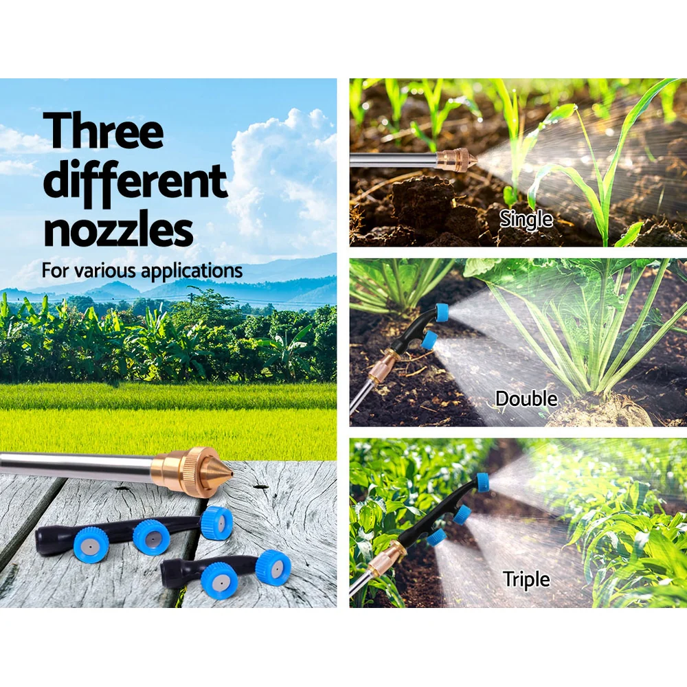 Weed Sprayer 5M Boom Spot Spray Tank ATV Trailer Tractor 100L - Nurns