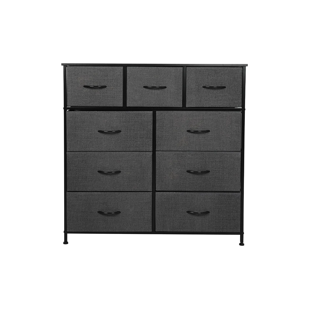 Levede 9 Chest of Drawers Storage Cabinet - Nurns