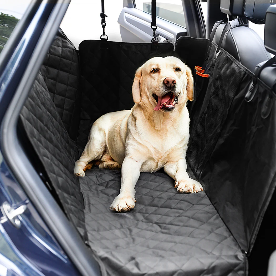 Pet Car Seat Cover Cat Dog Hammock Non Slip Waterproof Protector Mat Black - Black - Nurns