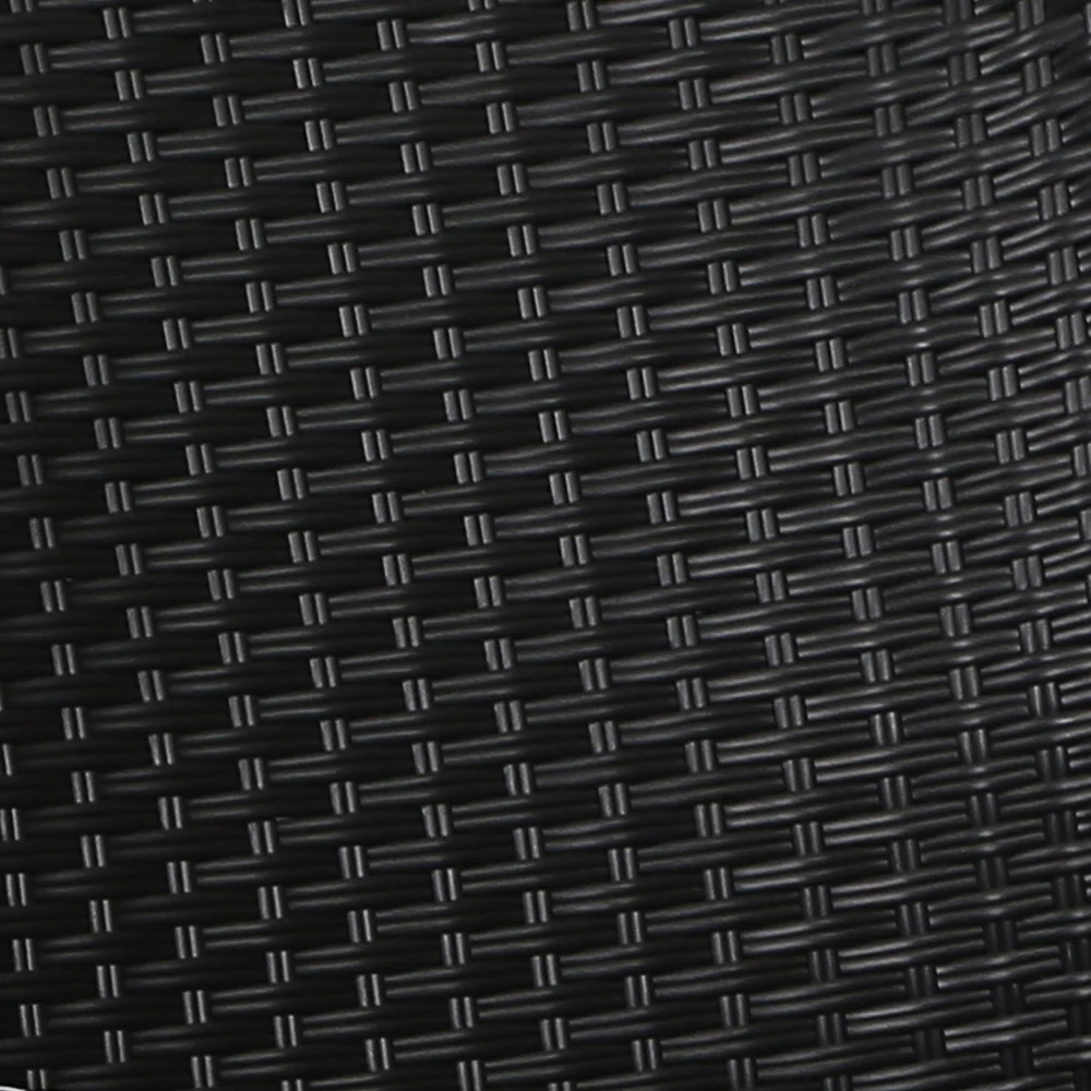 Moore Set of 2 Recliner Chairs Setting Outdoor Furniture Patio Wicker Sofa - Black - Nurns