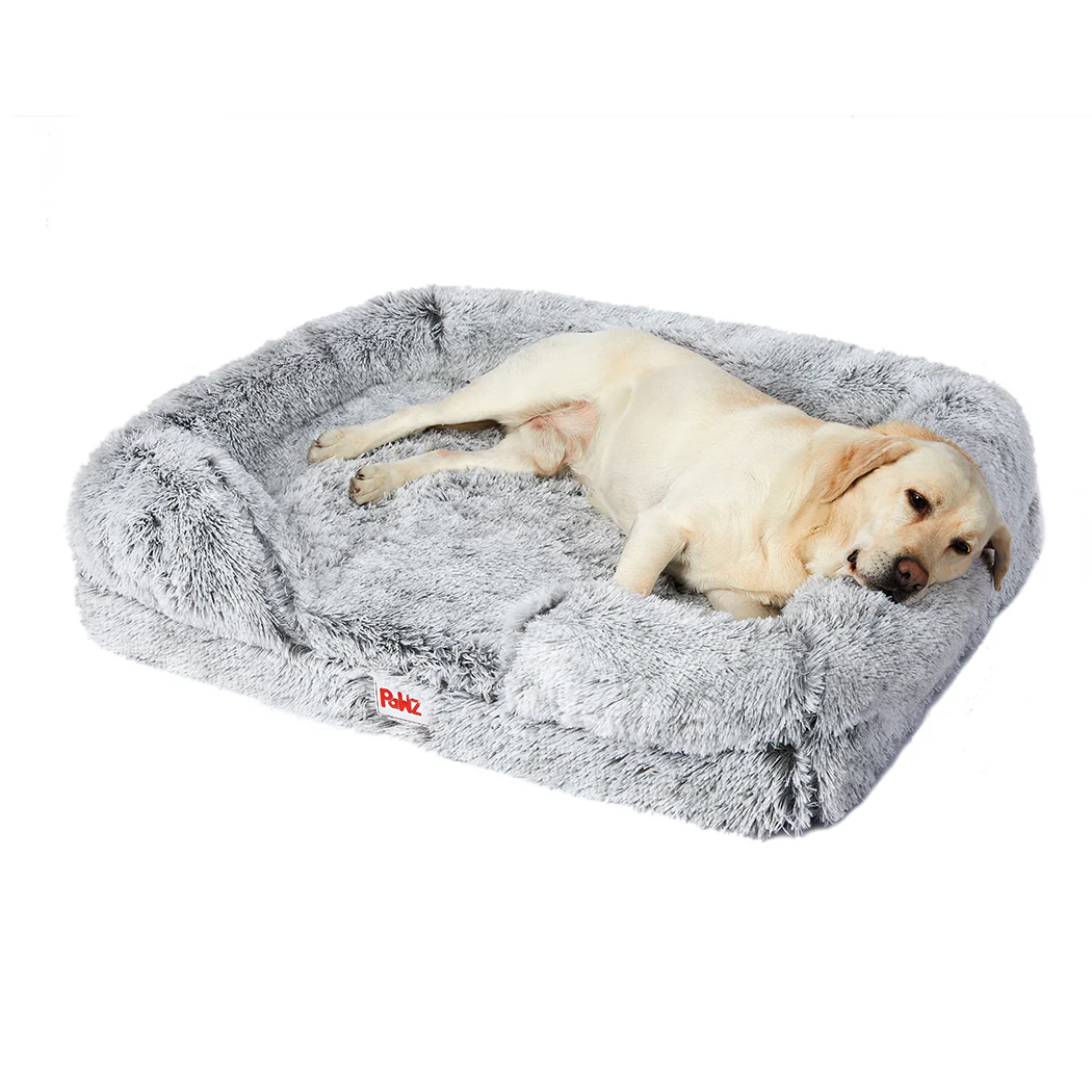 LARGE Dog Beds Pet Orthopedic Sofa - Grey - Nurns
