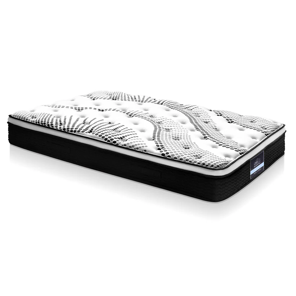 Jade Bed & Mattress Package no Drawers - White King Single - Nurns