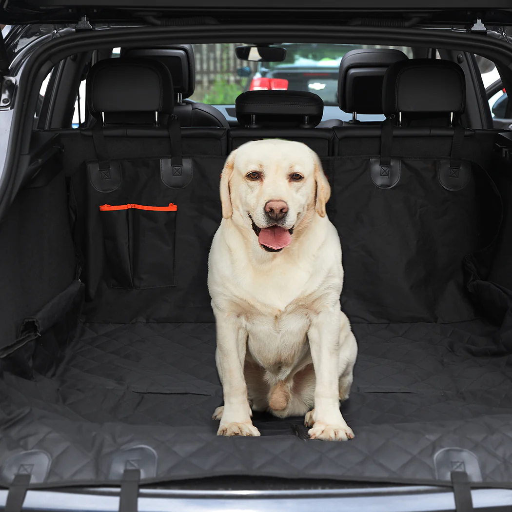Pet Car Seat Cover Cat Dog Hammock Non Slip Waterproof Protector Mat Black - Black - Nurns