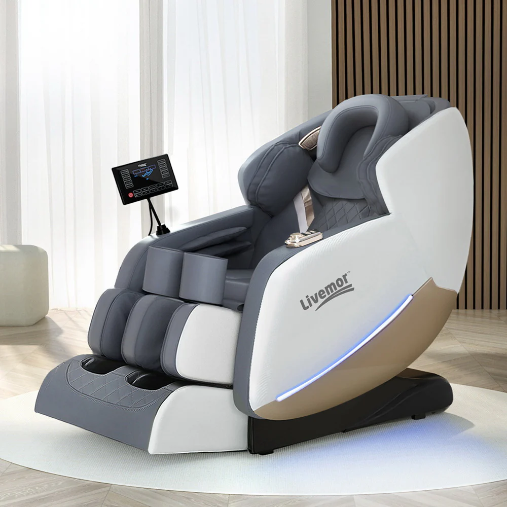 Cetus Massage Chair Electric Recliner Home Massager - Grey - Nurns
