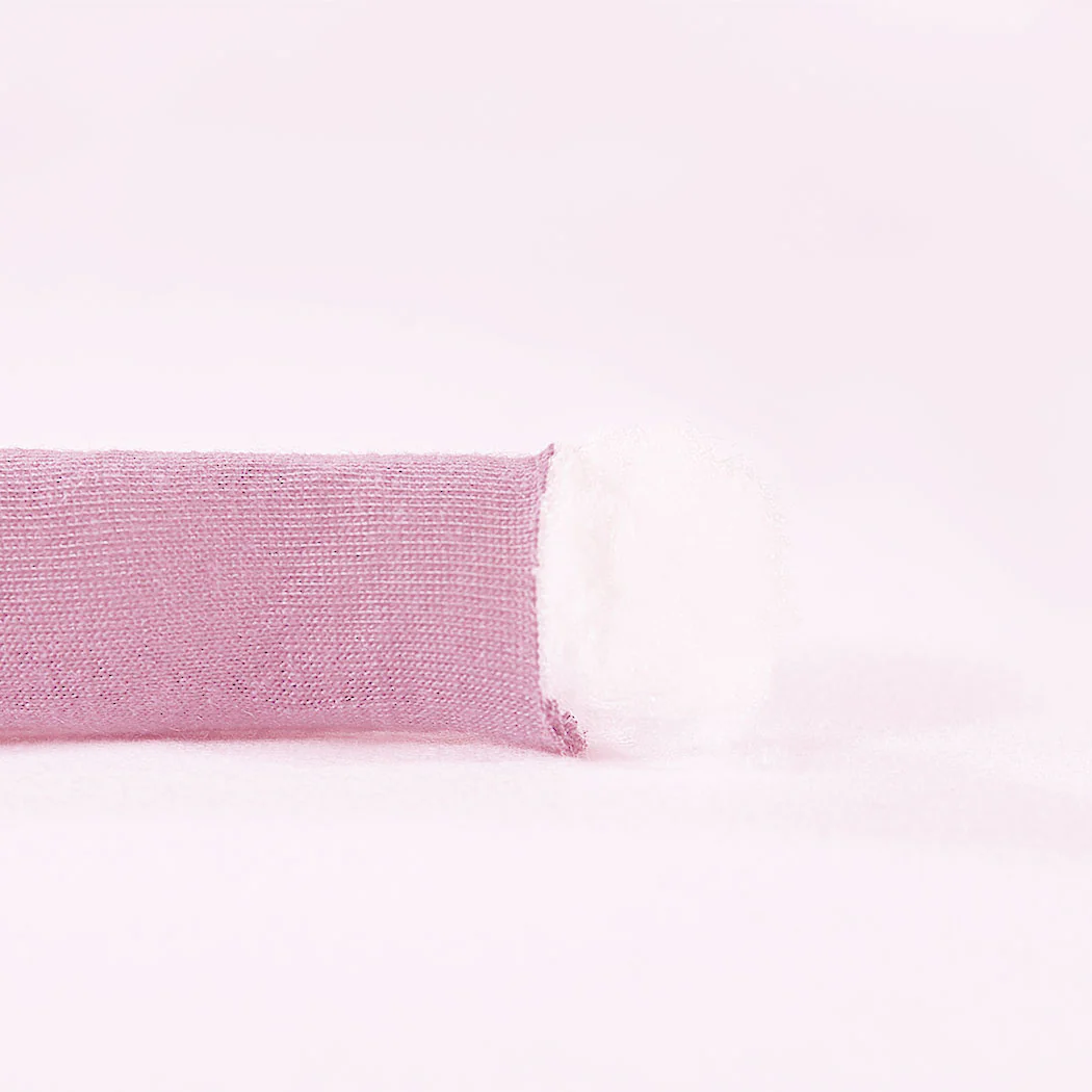 Whimsy Weighted Soft Blanket Knitted Chunky Bulky Knit 6.5KG - Pink - Nurns