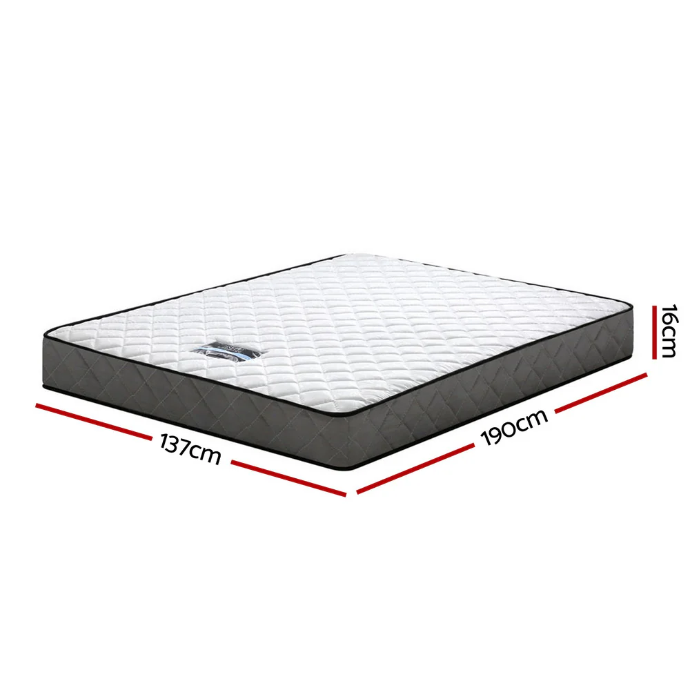 Russell 16cm Thick Spring Mattress - Double - Nurns