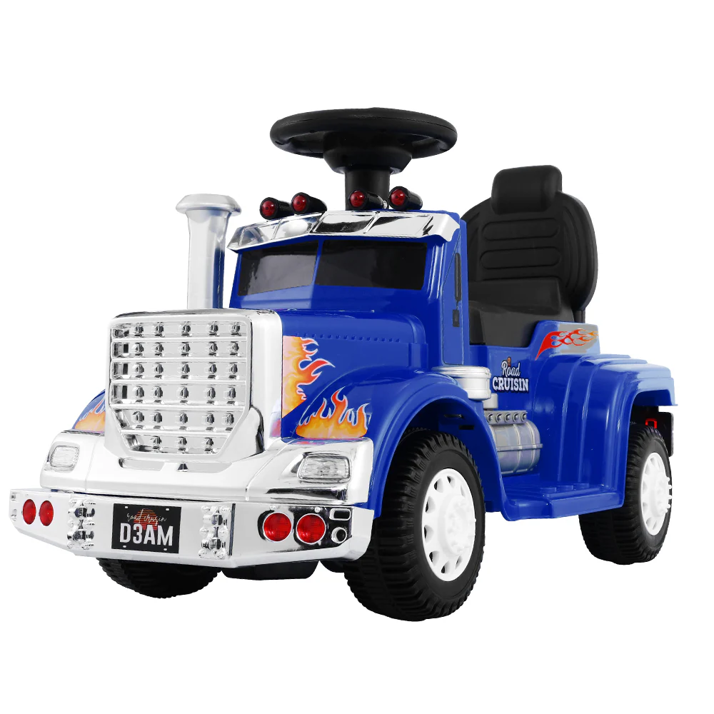 Ride On Cars Kids Electric Toys Car Battery Truck Childrens Motorbike Toy - Blue - Nurns
