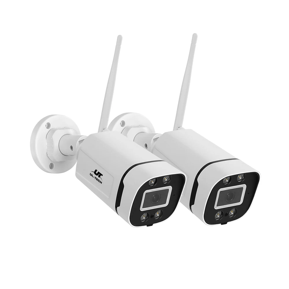 Wireless CCTV 3MP 2 Cameras Square - Nurns