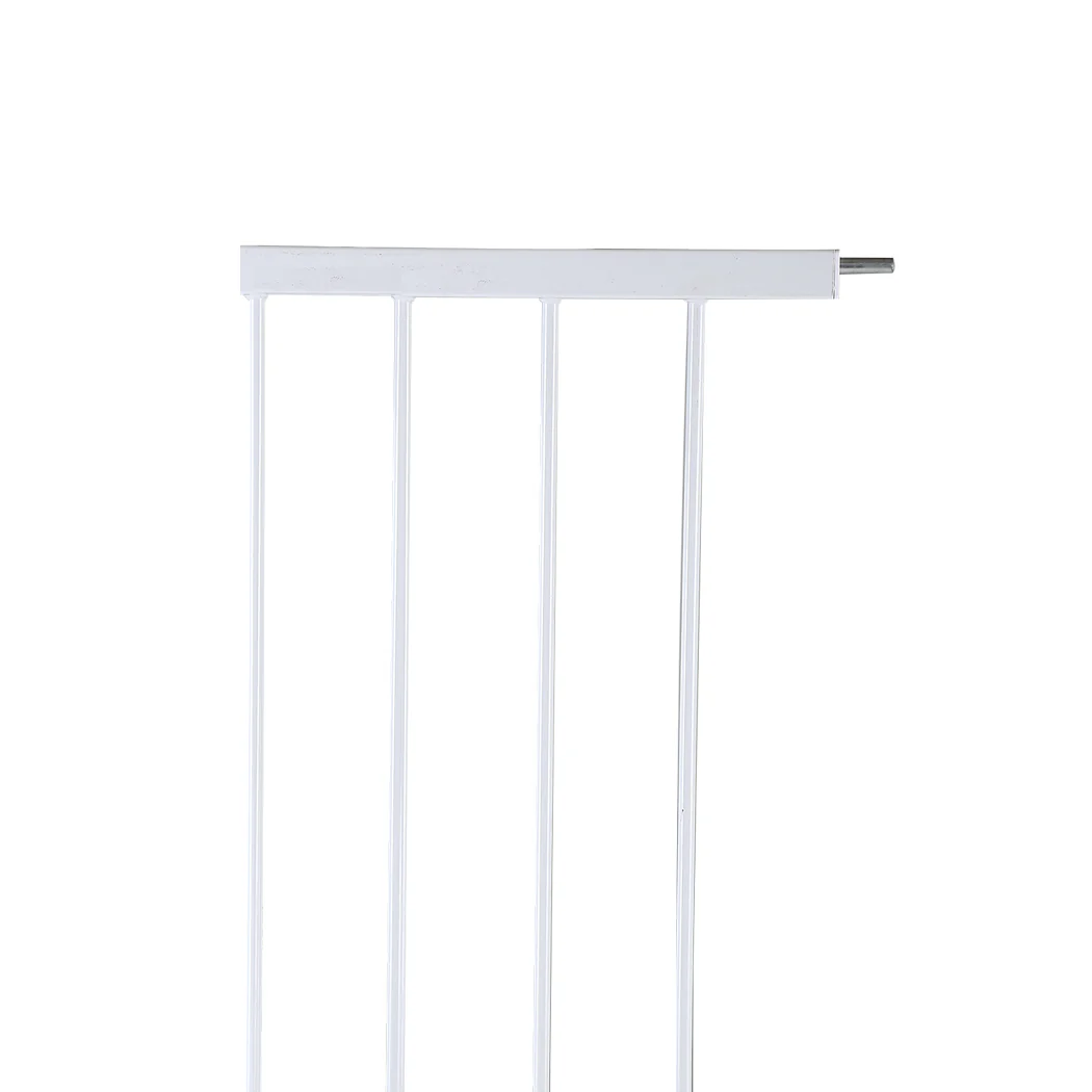 Baby Kids Safety Security Gate Stair Barrier Doors Extension Panels 30cm White - Nurns
