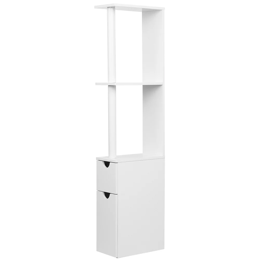Freestanding Bathroom Storage Cabinet - White - Nurns